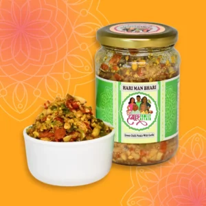 Hari Man Bhari - Green Chilli with Garlic